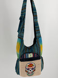 Sugar Skull Hobo Bag