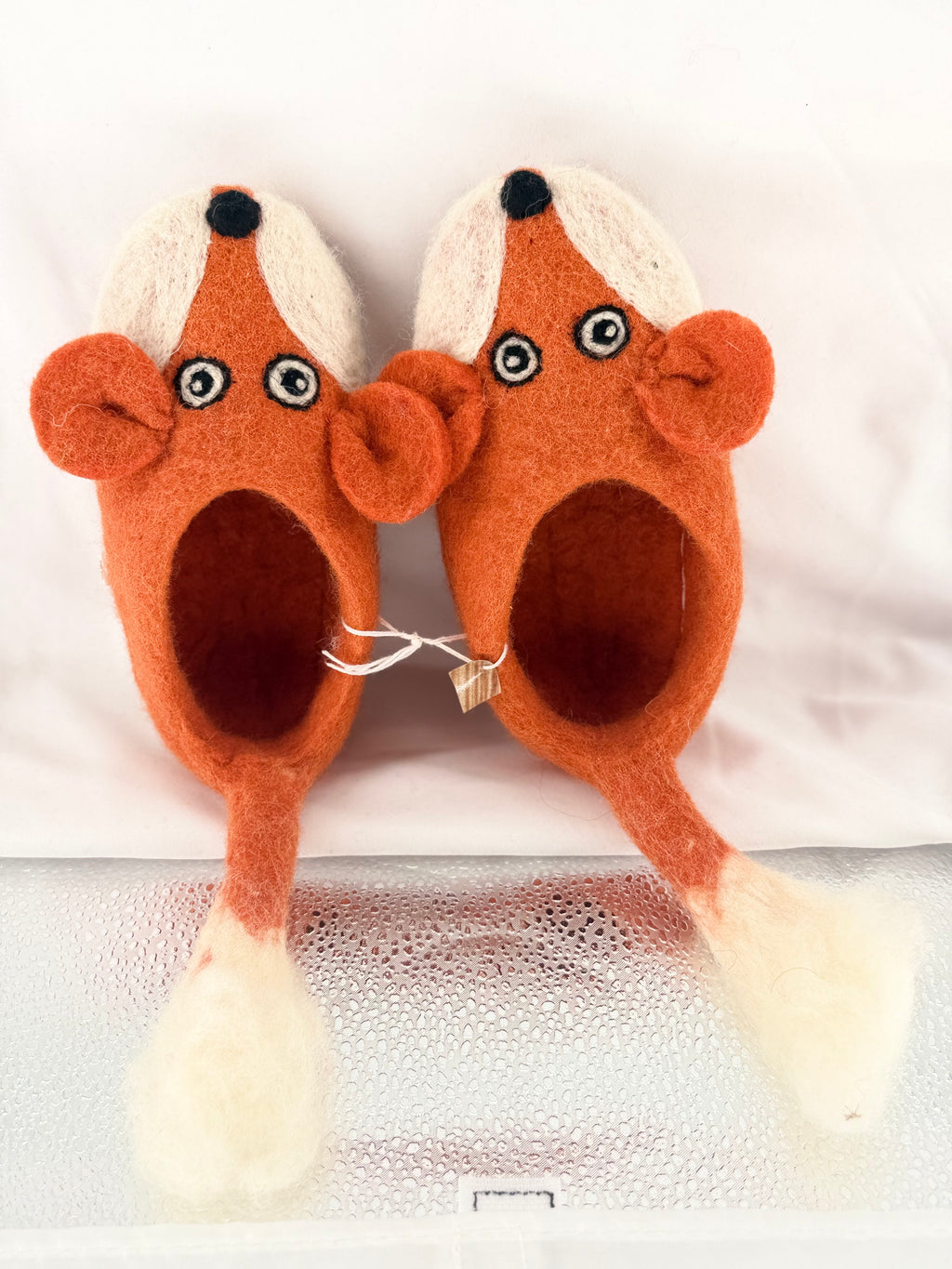 Fox Felt Slippers - Adult