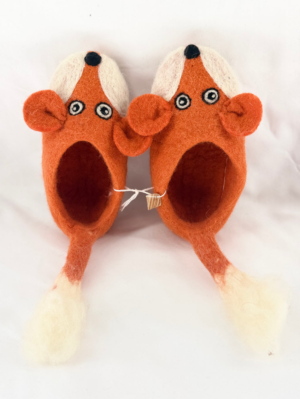 Fox Felt Slippers - Adult