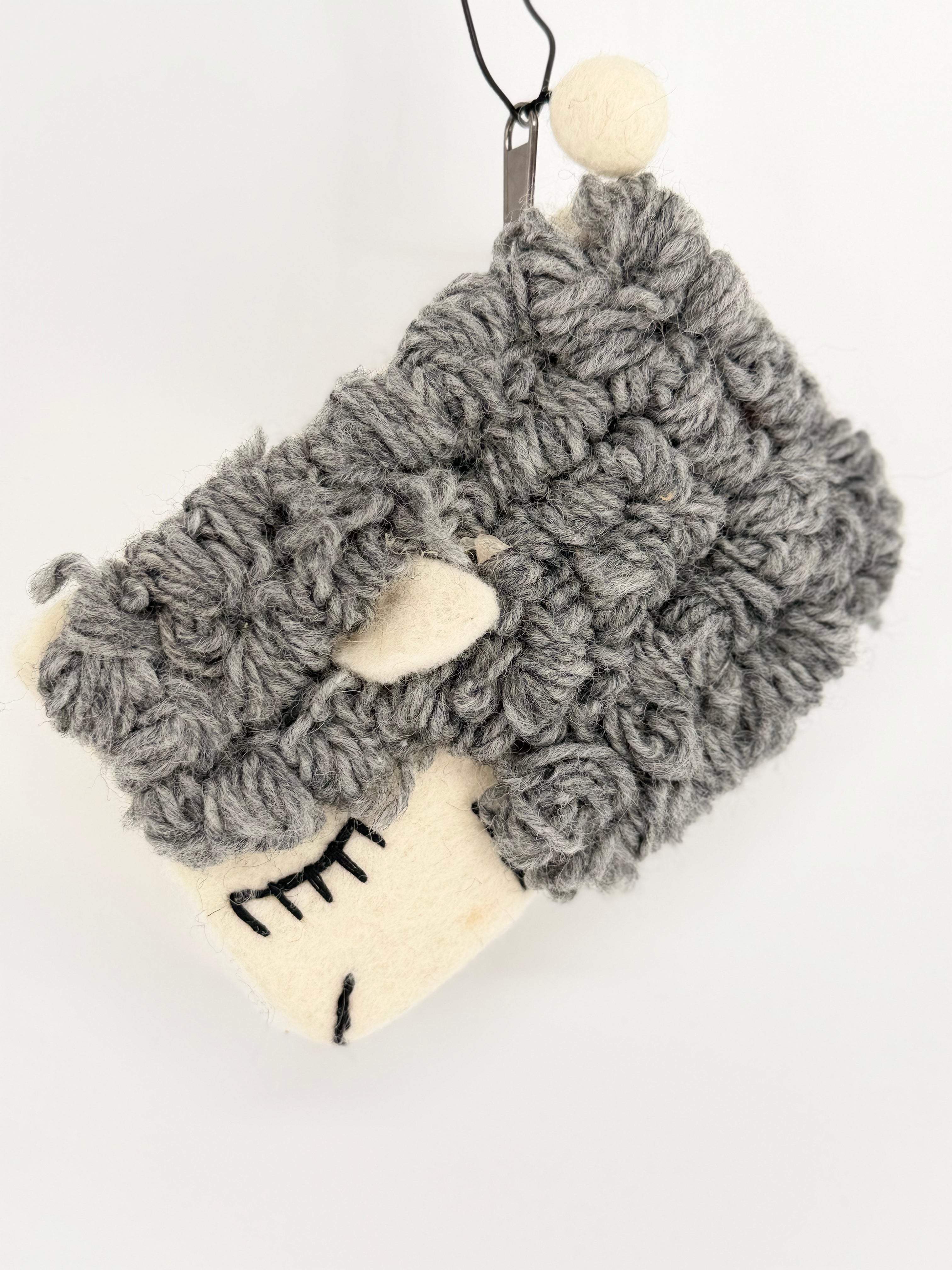 Felt Sheep Coin Purse
