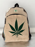 Himalayan Hemp Leaf Backpack - Classic