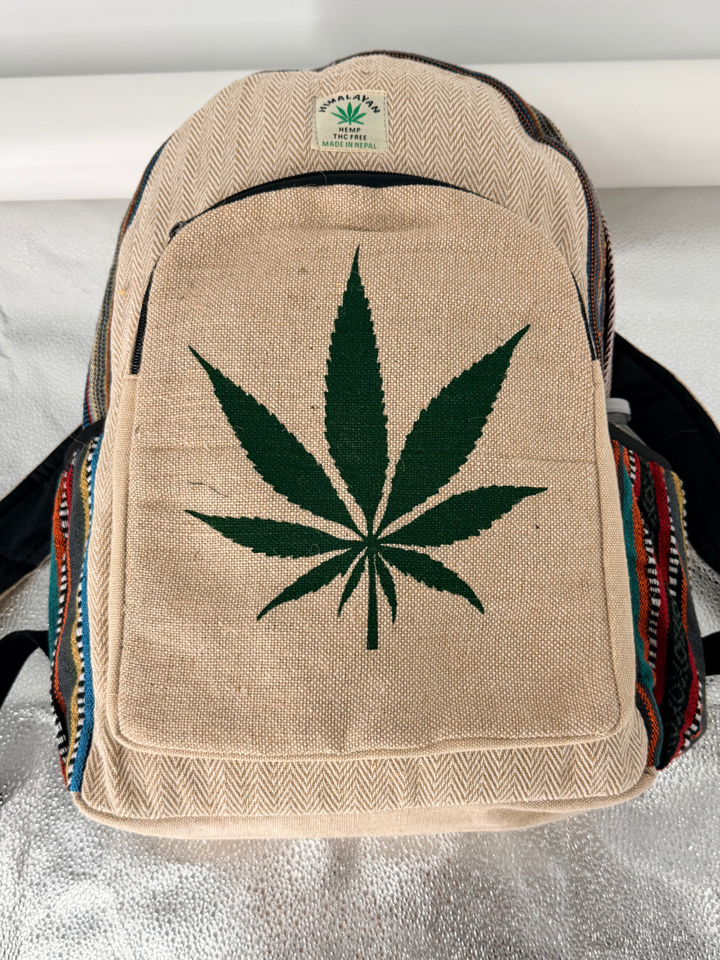 Himalayan Hemp Leaf Backpack - Classic