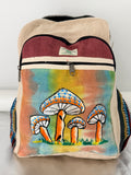 Mushroom Tie-Dye Backpack