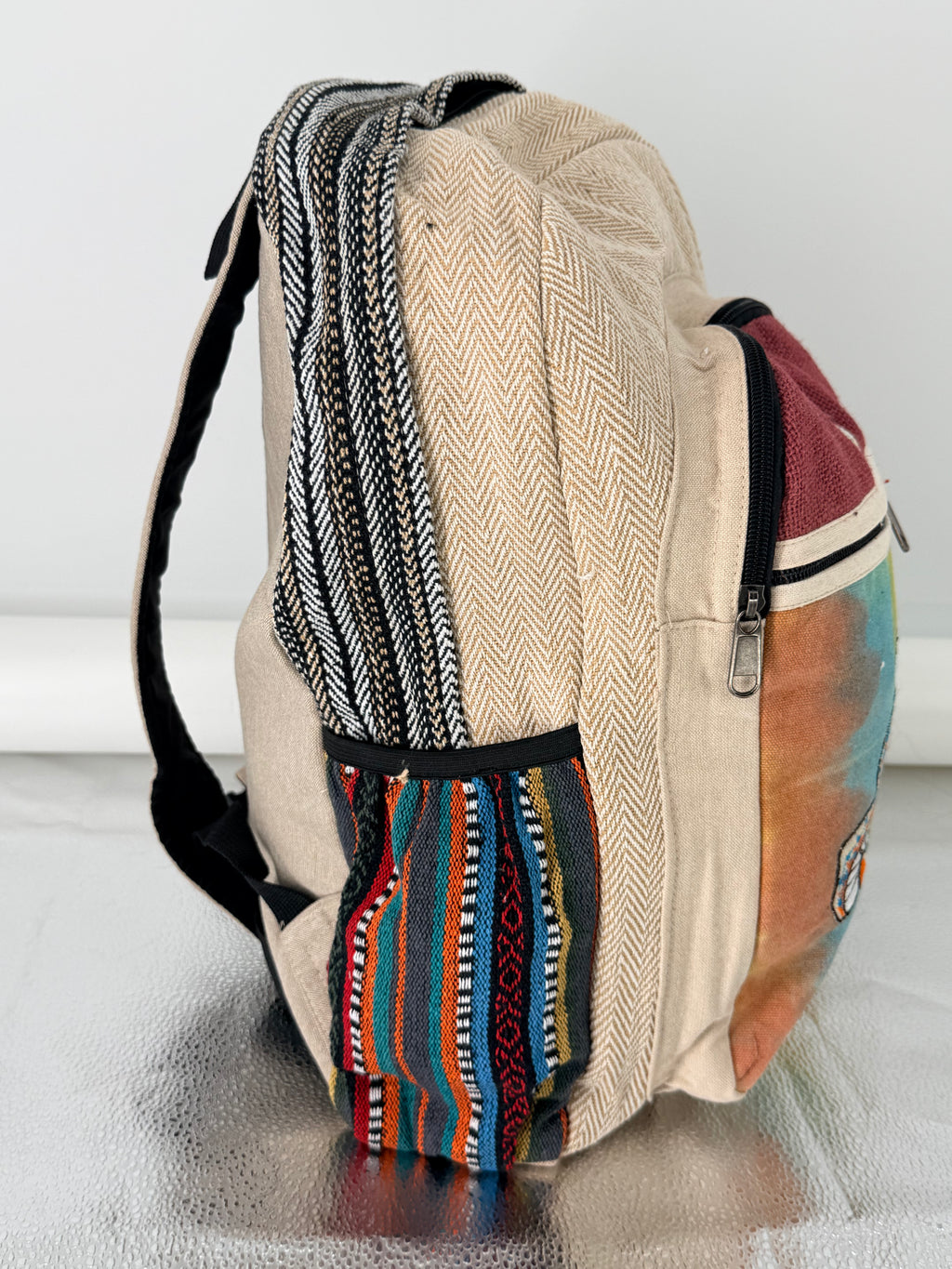 Mushroom Tie-Dye Backpack