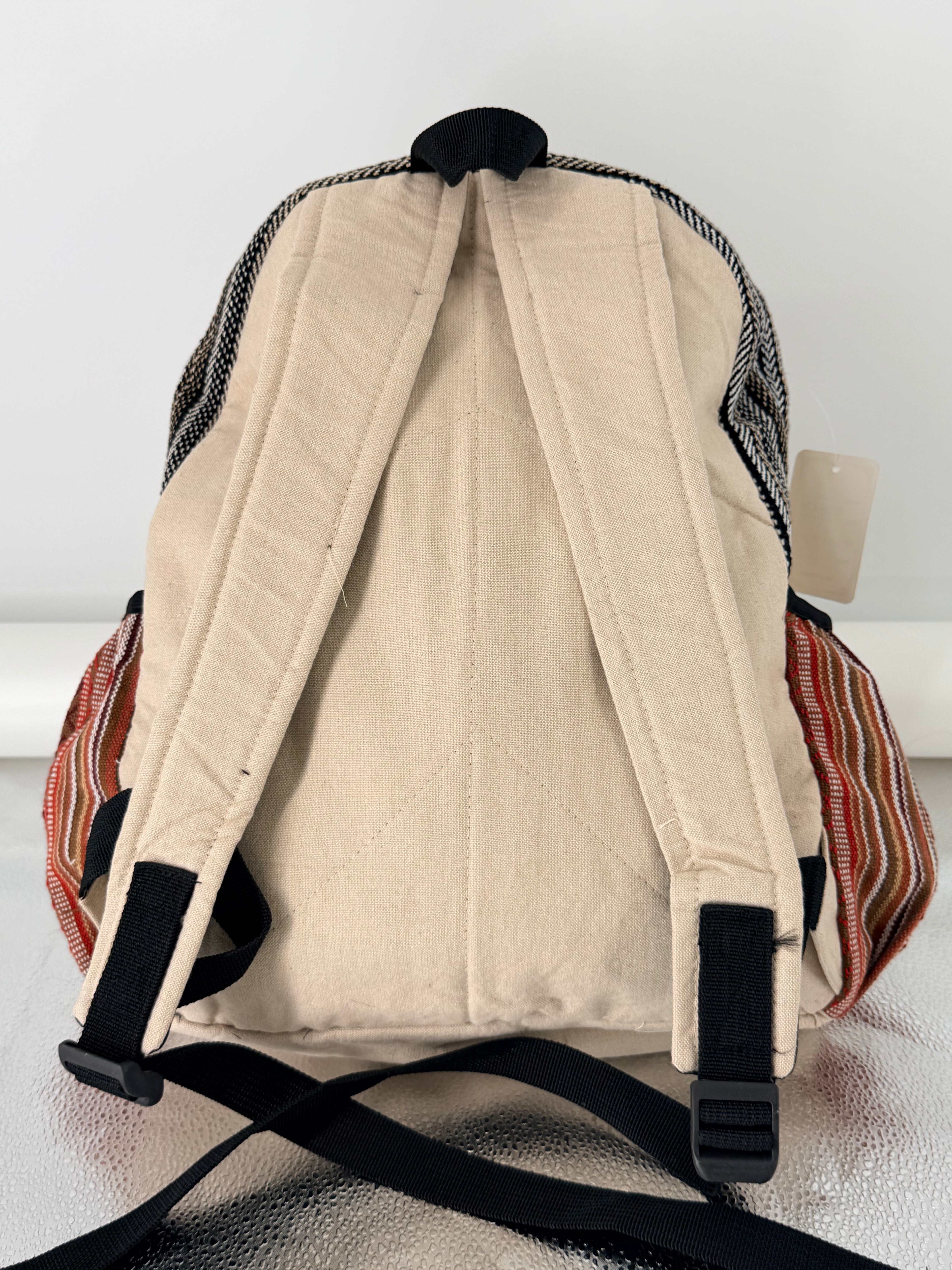 Alien Backpack - Brown Stripe