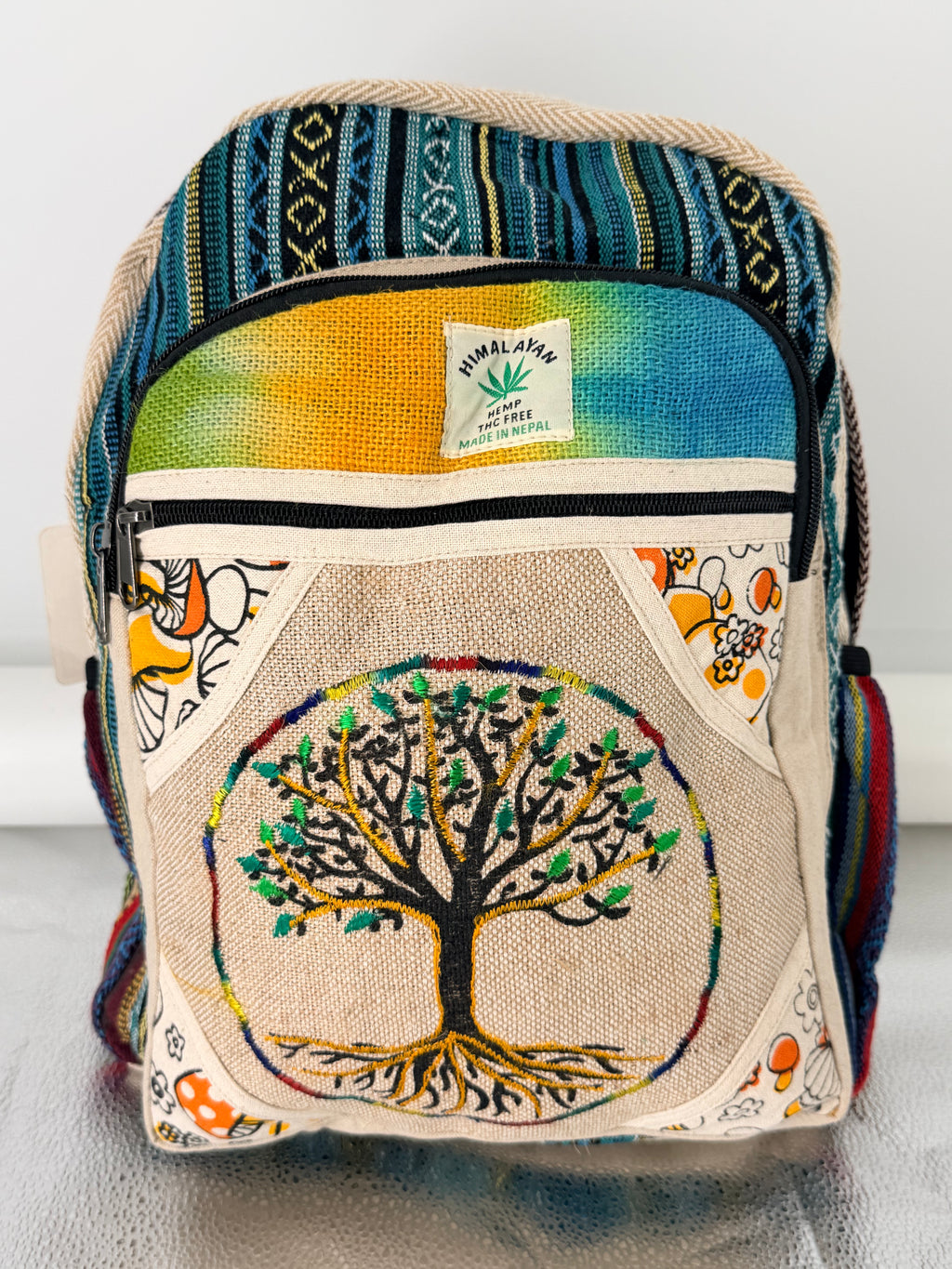 Tree of Life Embroidered Backpack